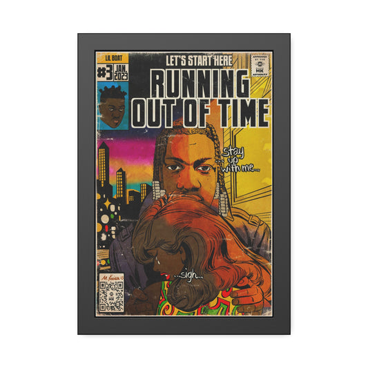 Lil Yachty - Running Out Of Time - Framed Paper Posters