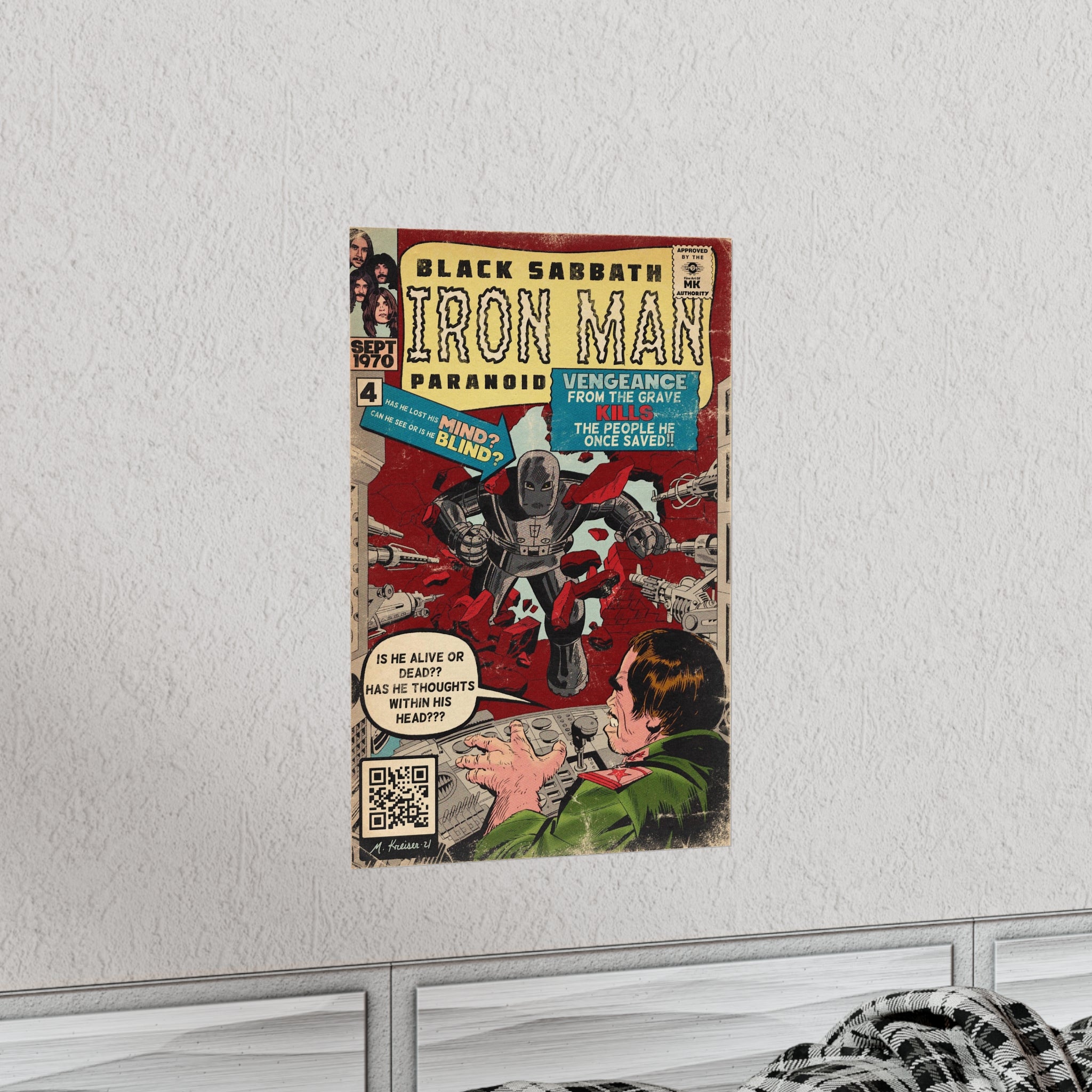 Iron Man - Vertical Matte Poster