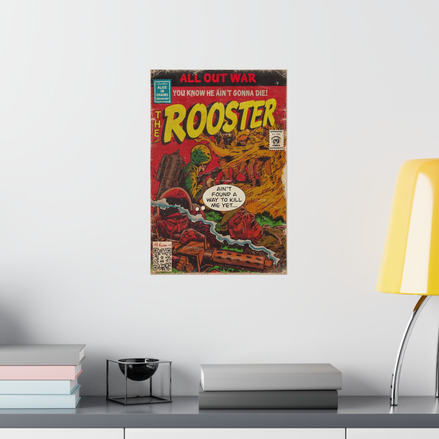 Alice In Chains - Rooster - Vertical Matte Poster