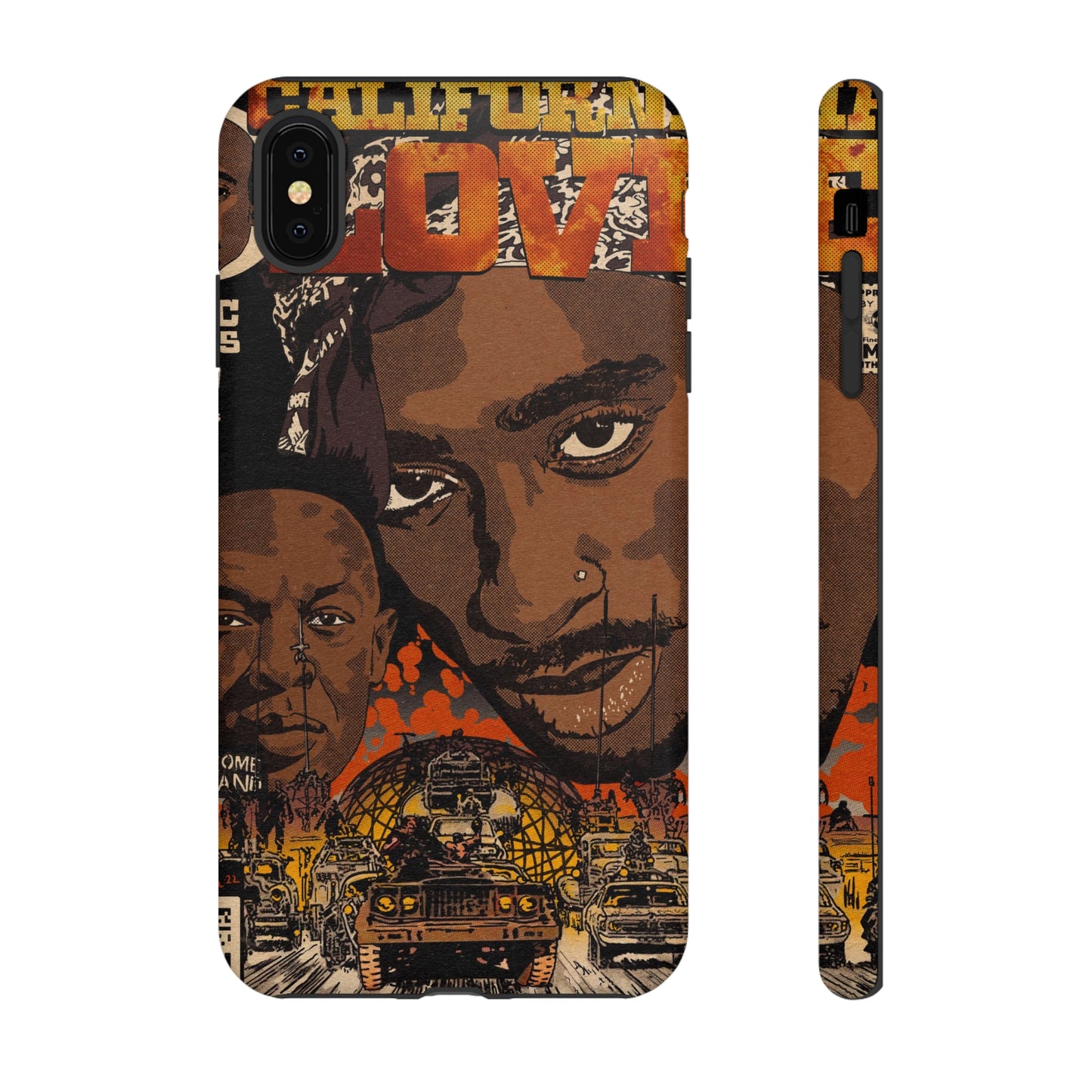 2pac & Dr. Dre - California Love- Tupac - Tough Phone Cases
