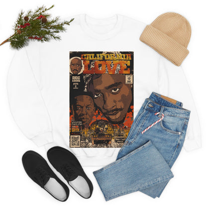 2pac & Dr. Dre - California Love- Tupac - Unisex Heavy Blend™ Crewneck Sweatshirt