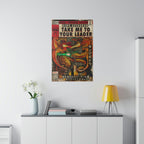 Take Me To Your Leader -  Matte Canvas, Stretched, 0.75"