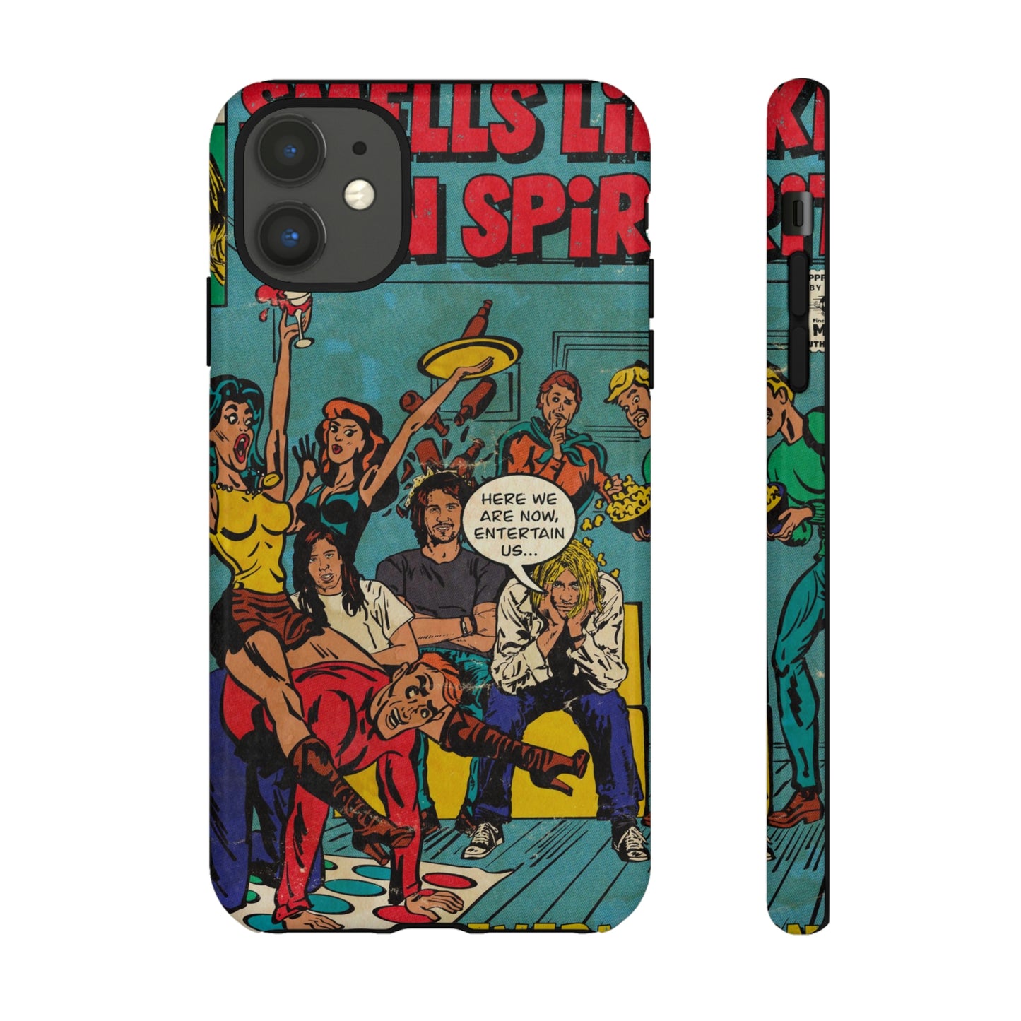 Nirvana - Smells Like Teen Spirit - Tough Phone Cases