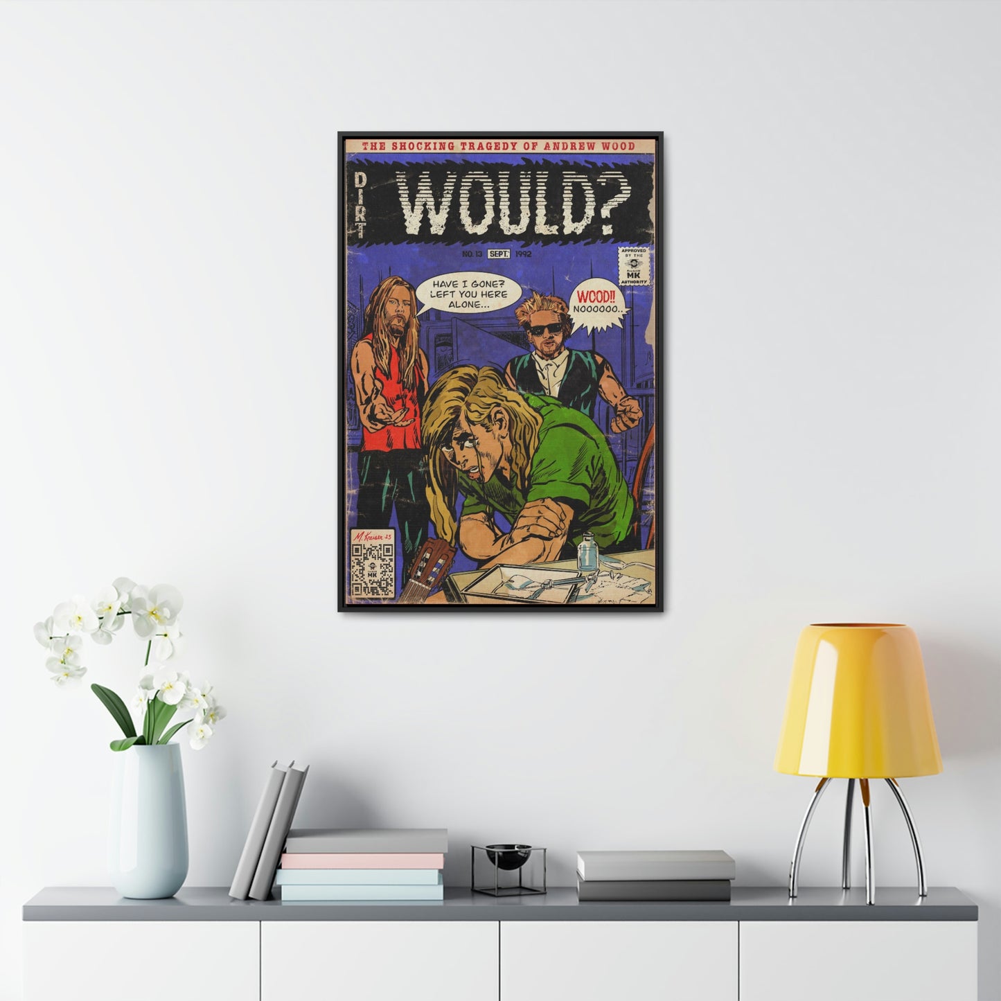 Alice In Chains - Would? - Gallery Canvas Wraps, Vertical Frame