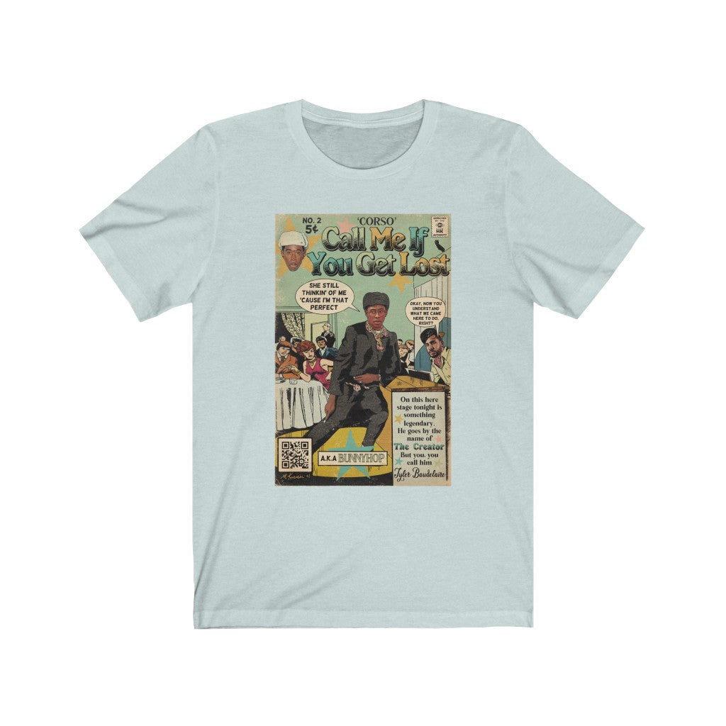 Tyler The Creator- CORSO - Call Me If You Get Lost 2 - Unisex Jersey T-Shirt