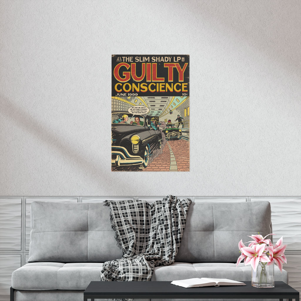 Guilty Conscience- Vertical Matte Poster