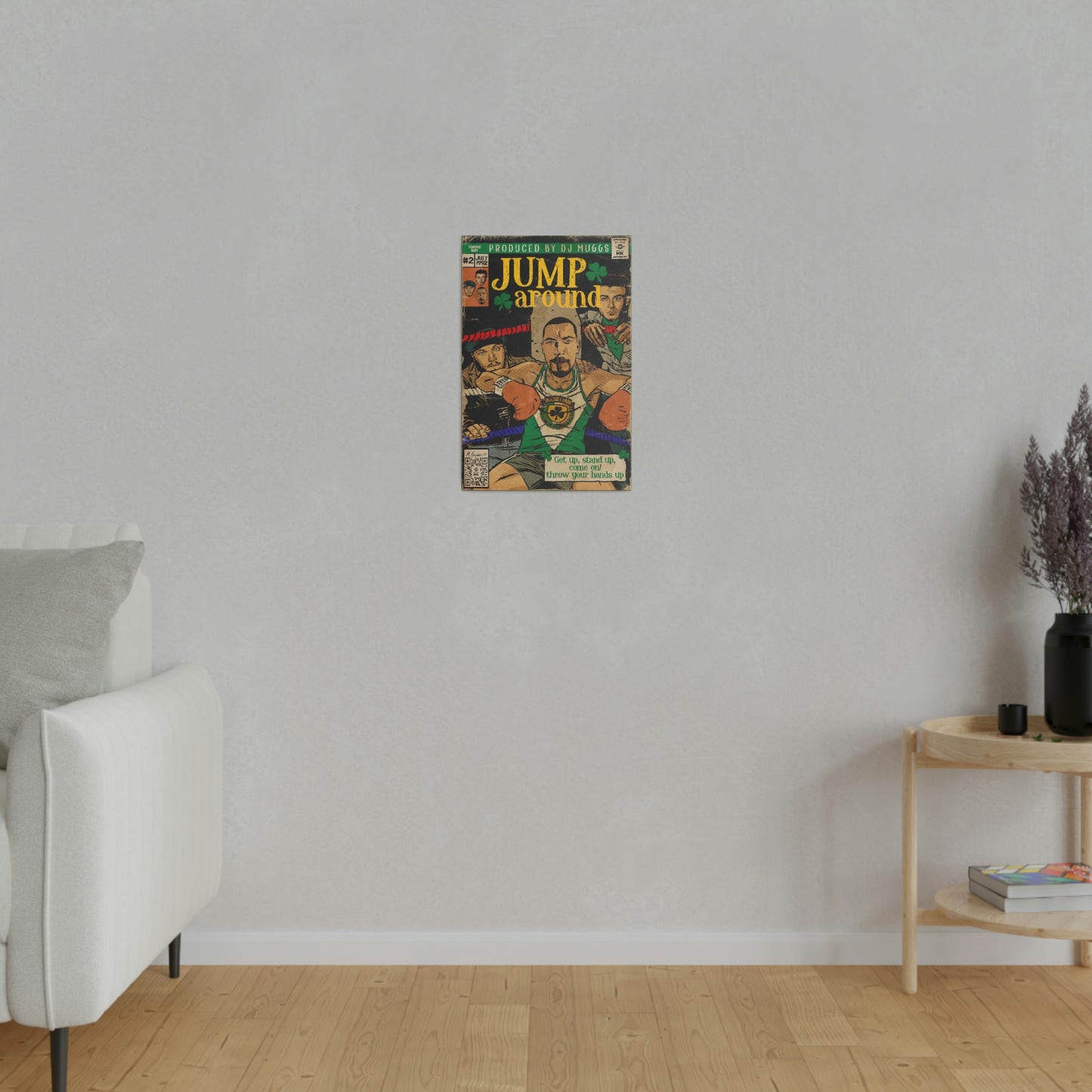House of Pain - Jump Around -  Matte Canvas, Stretched, 0.75"