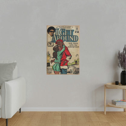 2Pac - I Get Around - Tupac - Matte Canvas, Stretched, 0.75"