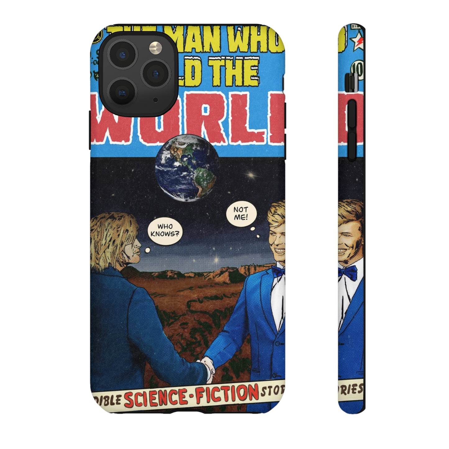 Nirvana & Bowie - Man Who Sold The World- Tough Phone Cases