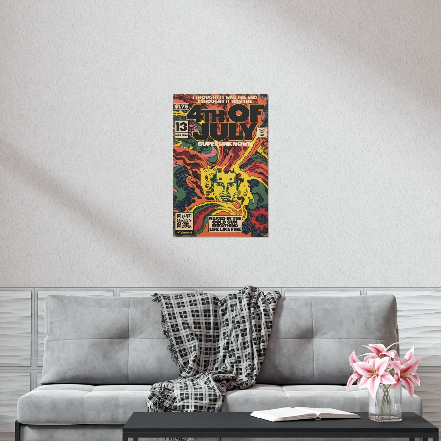 Soundgarden - 4th Of July - Vertical Matte Poster