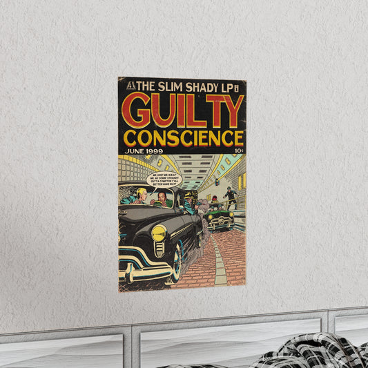 Guilty Conscience- Vertical Matte Poster
