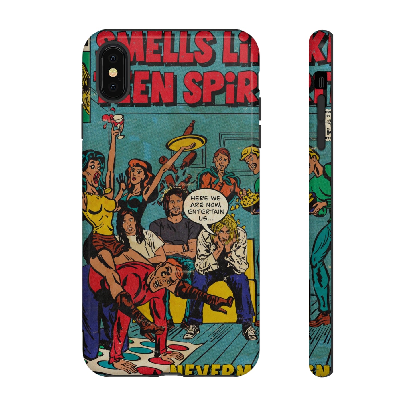 Nirvana - Smells Like Teen Spirit - Tough Phone Cases