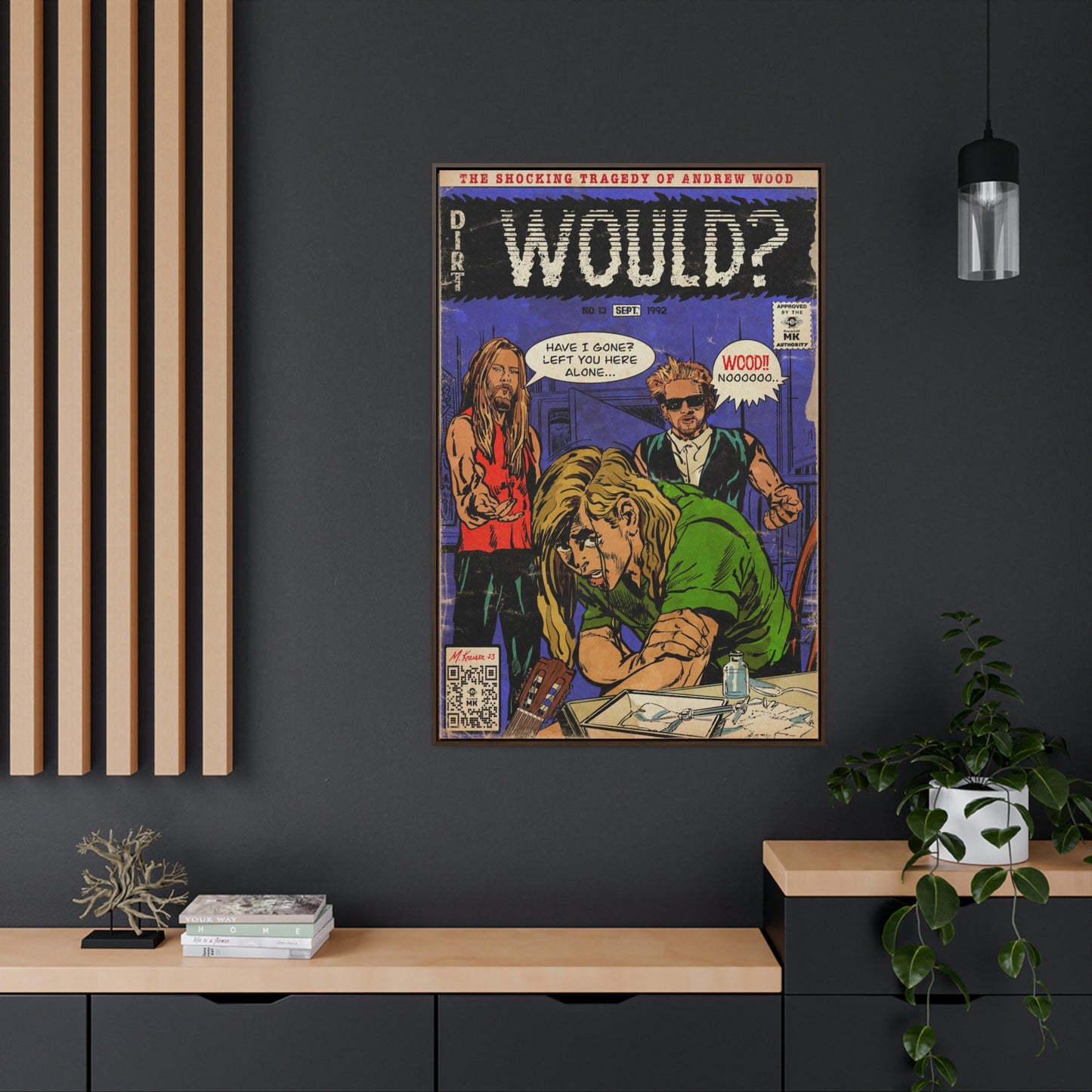Alice In Chains - Would? - Gallery Canvas Wraps, Vertical Frame