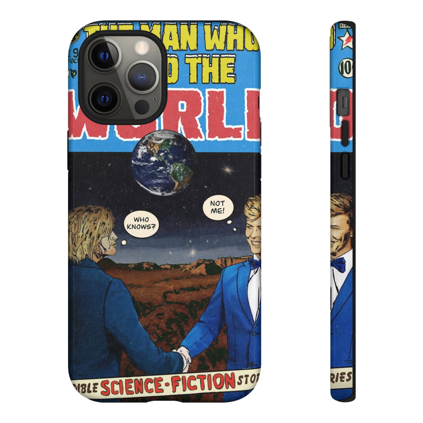 Nirvana & Bowie - Man Who Sold The World- Tough Phone Cases
