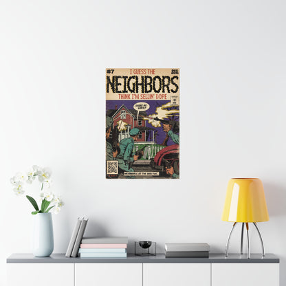 J. Cole - Neighbors - Vertical Matte Posters