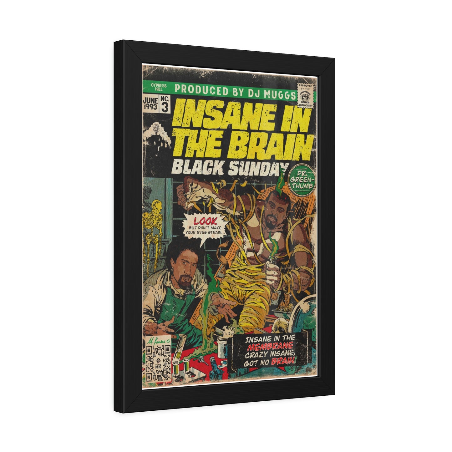 Cypress Hill - Insane In The Brain - Framed Paper Posters