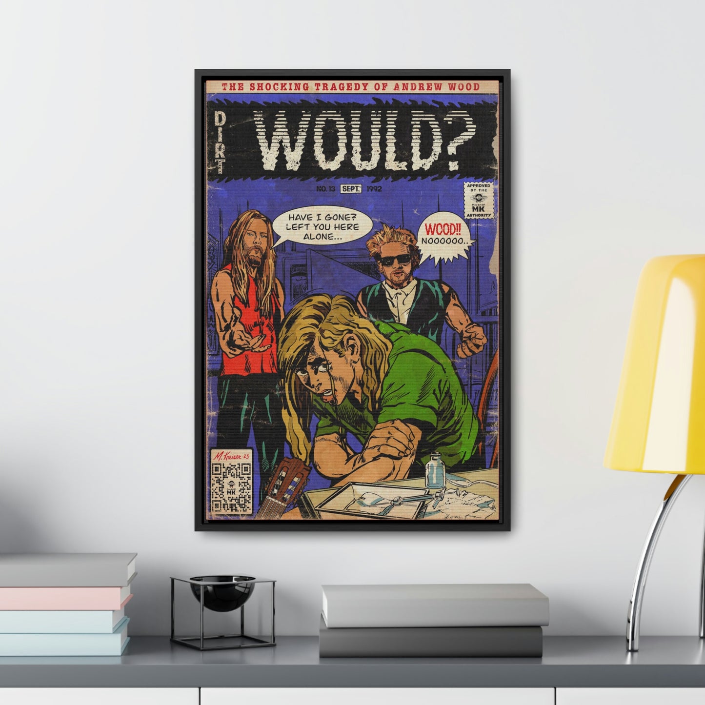 Alice In Chains - Would? - Gallery Canvas Wraps, Vertical Frame