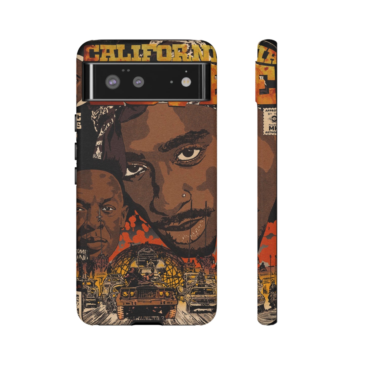 2pac & Dr. Dre - California Love- Tupac - Tough Phone Cases