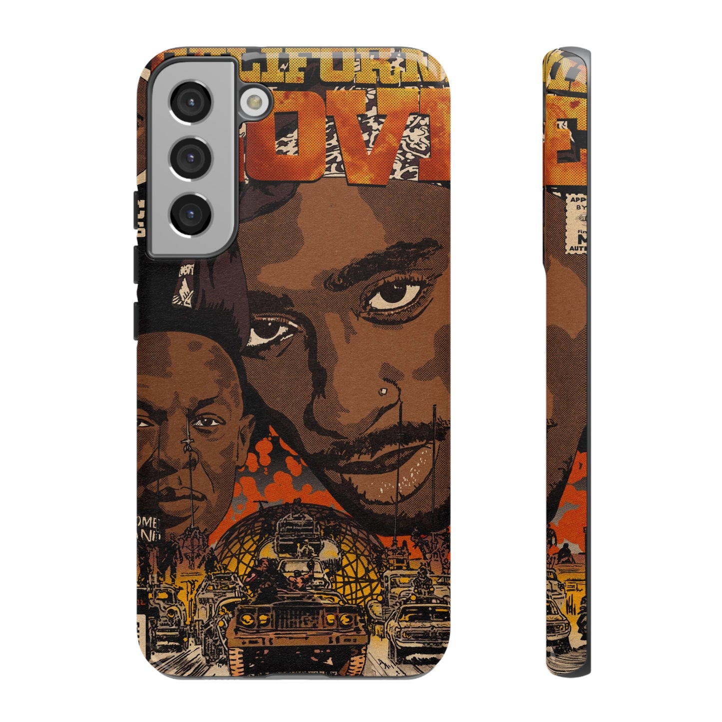 2pac & Dr. Dre - California Love- Tupac - Tough Phone Cases