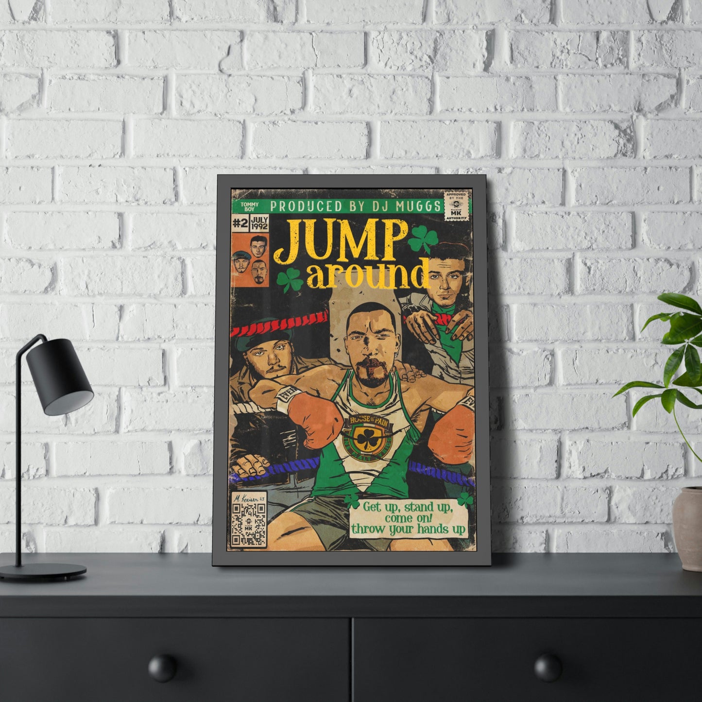 House of Pain - Jump Around -  Framed Paper Posters