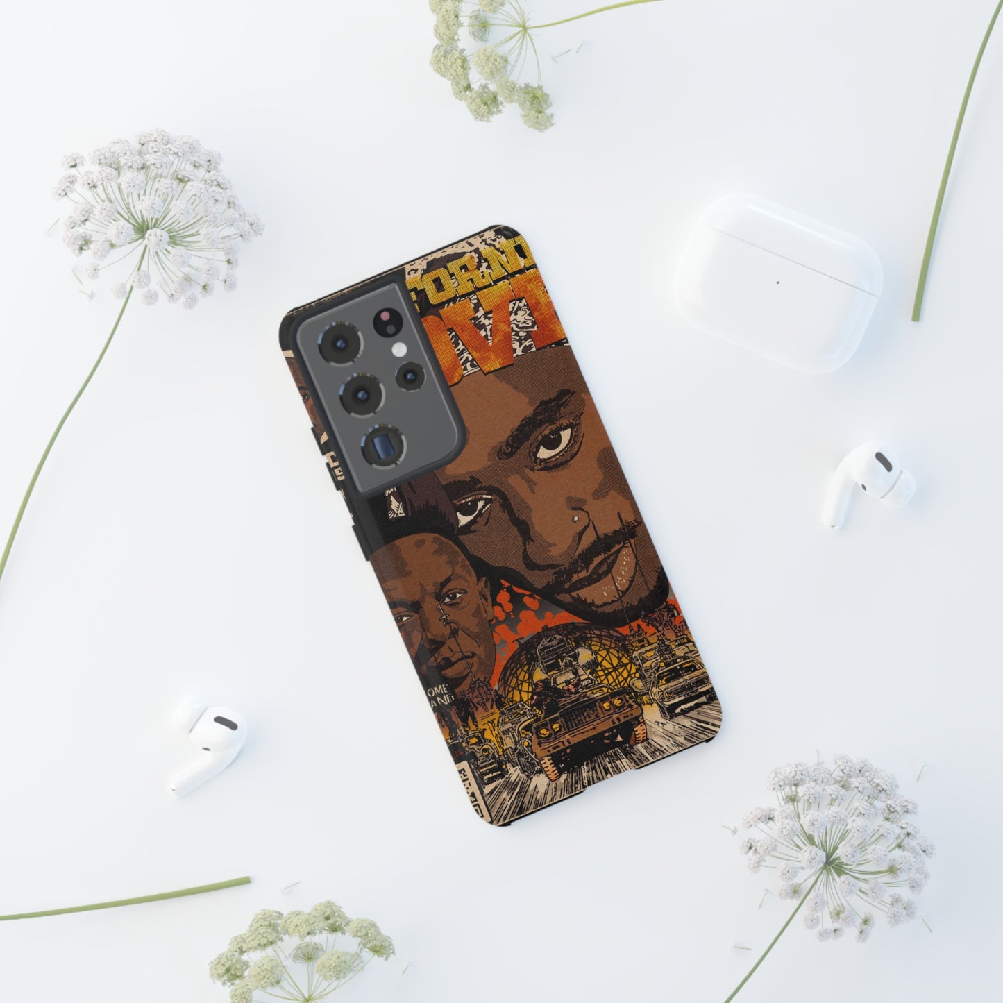 2pac & Dr. Dre - California Love- Tupac - Tough Phone Cases