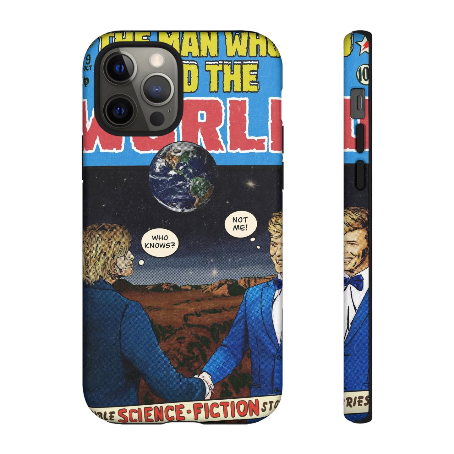 Nirvana & Bowie - Man Who Sold The World- Tough Phone Cases