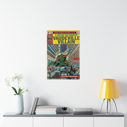 MF DOOM - Vaudeville Villain - Vertical Matte Poster