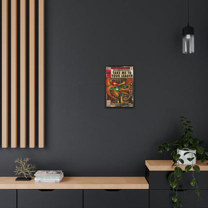 MF DOOM - King Geedorah- Take Me To Your Leader -  Gallery Canvas Wraps, Vertical Frame