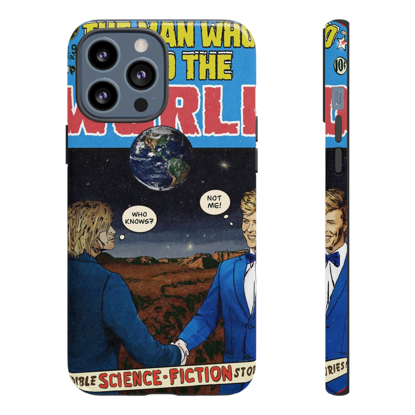 Nirvana & Bowie - Man Who Sold The World- Tough Phone Cases