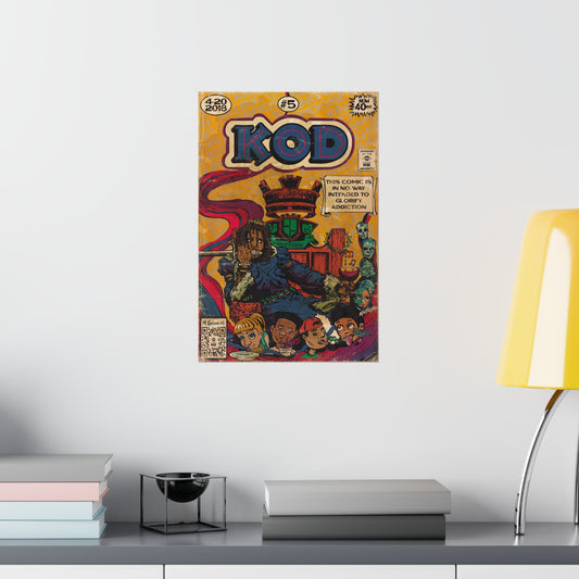 KOD - Vertical Matte Poster