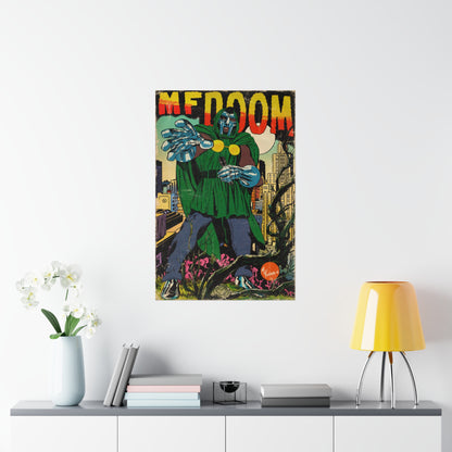 MF DOOM - Hip Hop Comics - Vertical Matte Poster
