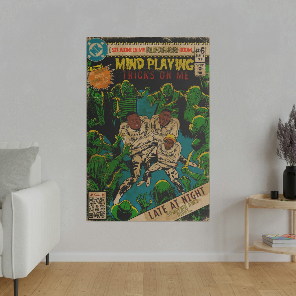 Mind Playing Tricks - Matte Canvas, Stretched, 0.75"