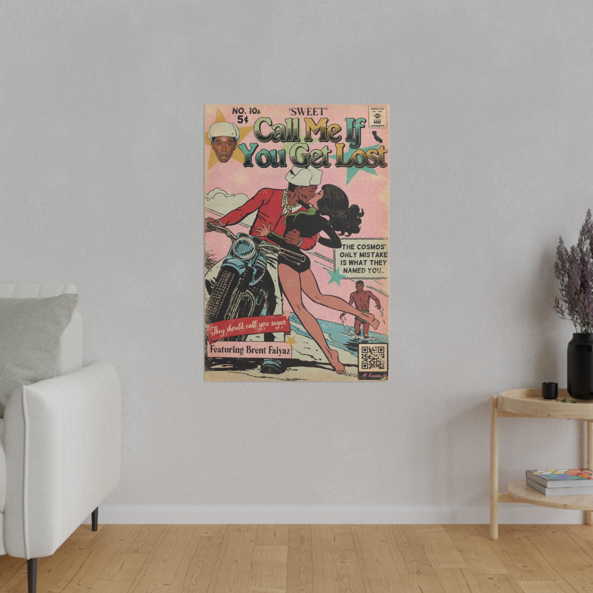Tyler - Sweet - Matte Canvas, Stretched