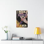Man On The Moon 3 -Vertical Matte Poster