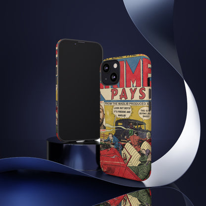 Freddie Gibbs & Madlib - Crime Pays - Tough Phone Cases