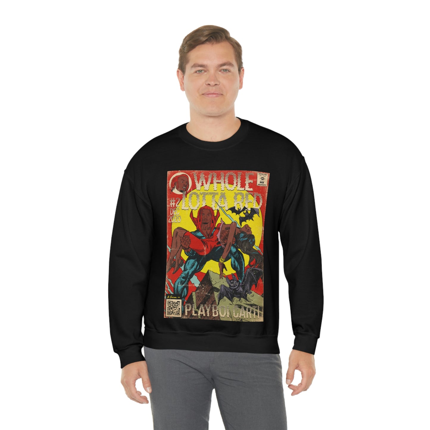Playboi Carti - Whole Lotta Red - Unisex Heavy Blend™ Crewneck Sweatshirt