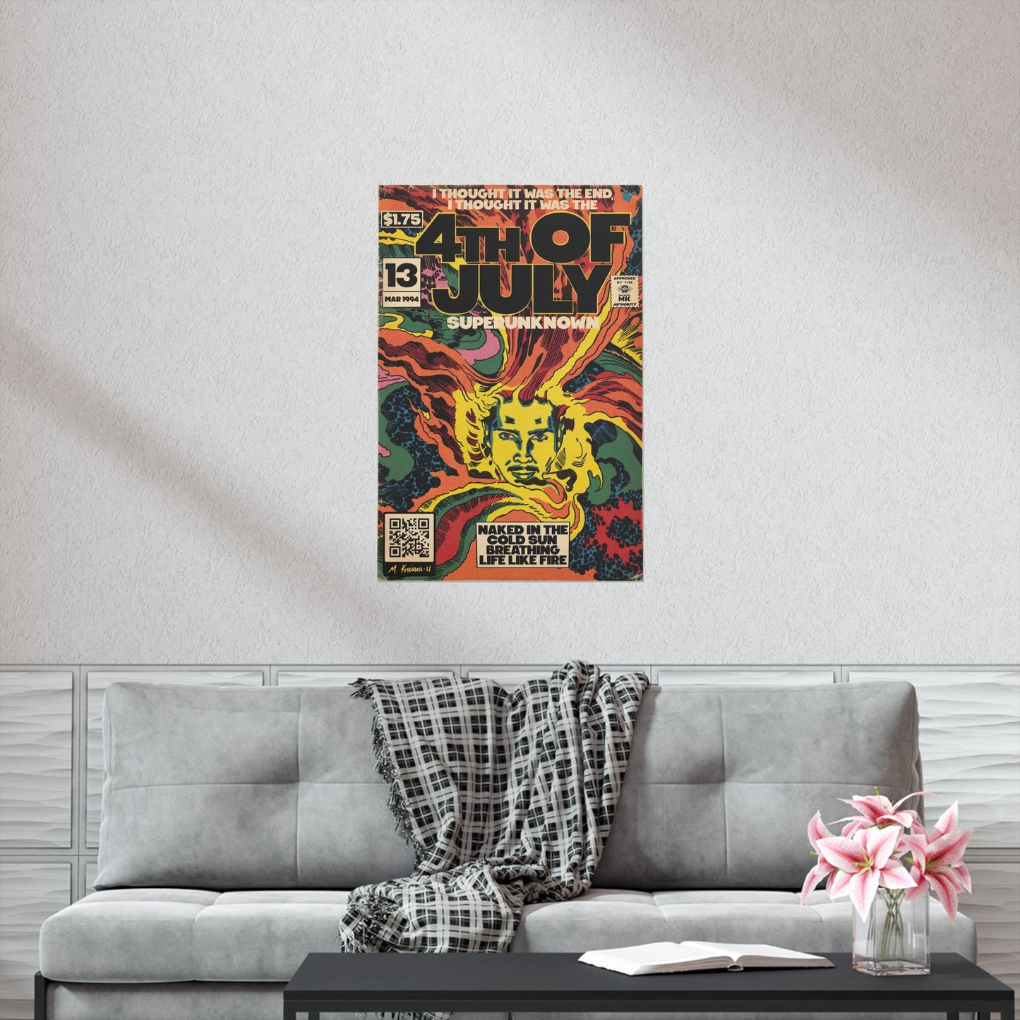 Soundgarden - 4th Of July - Vertical Matte Poster