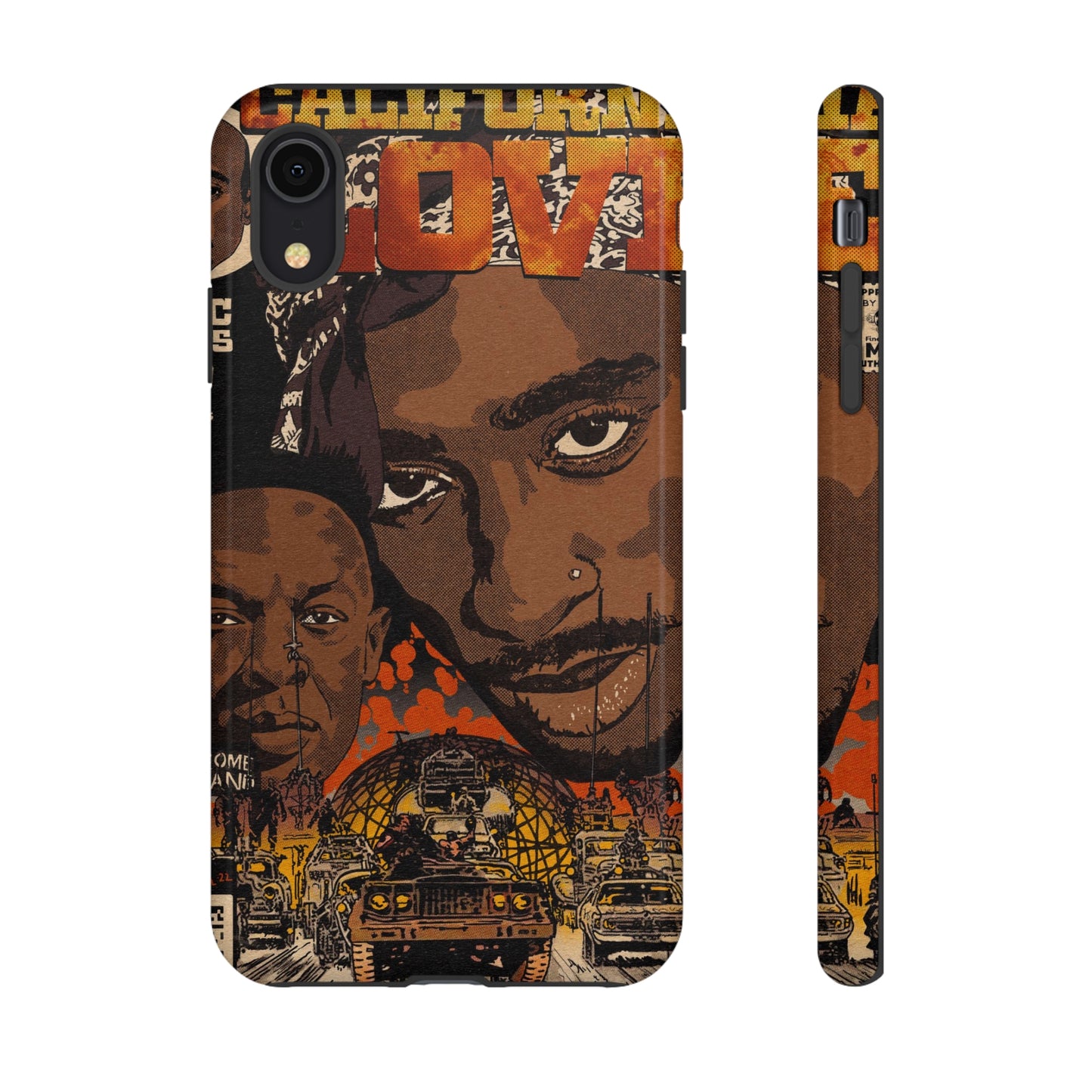 2pac & Dr. Dre - California Love- Tupac - Tough Phone Cases