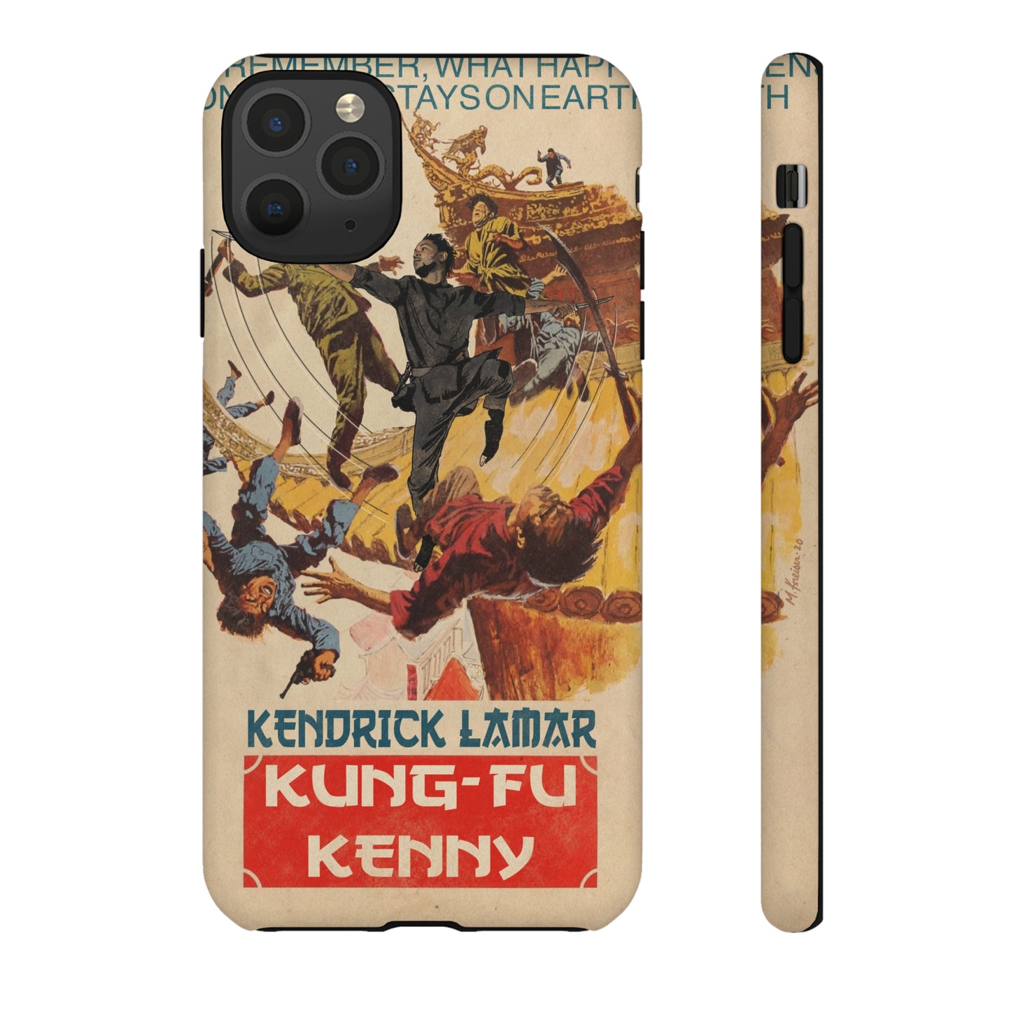 Kendrick Lamar - Kung Fu Kenny - Tough Phone Cases