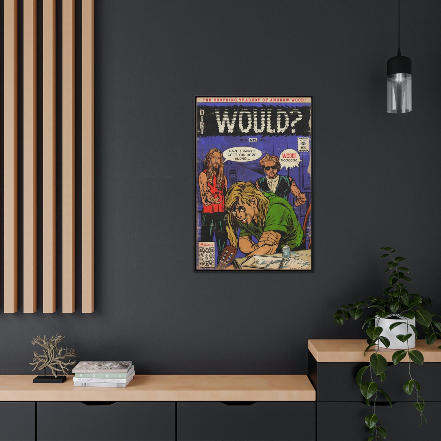Alice In Chains - Would? - Gallery Canvas Wraps, Vertical Frame