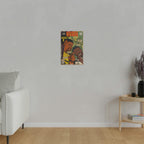 Lean Beef Patty - Matte Canvas, Stretched, 0.75"