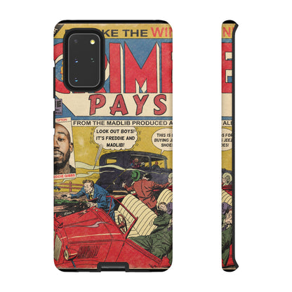 Freddie Gibbs & Madlib - Crime Pays - Tough Phone Cases