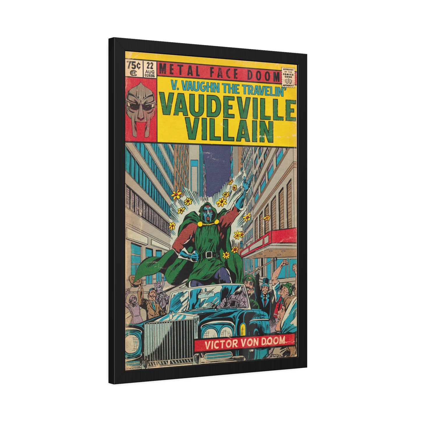 MF DOOM - Vaudeville Villain - Framed Paper Posters