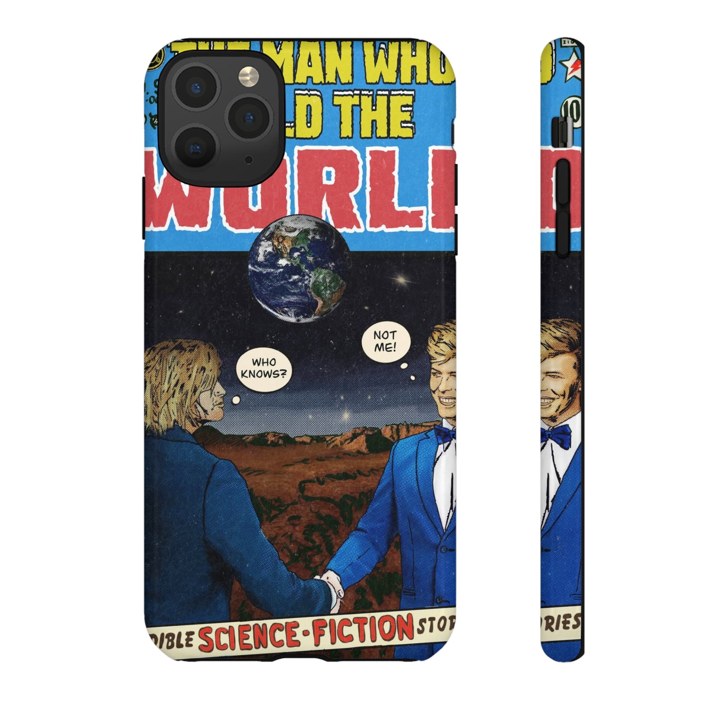 Nirvana & Bowie - Man Who Sold The World- Tough Phone Cases