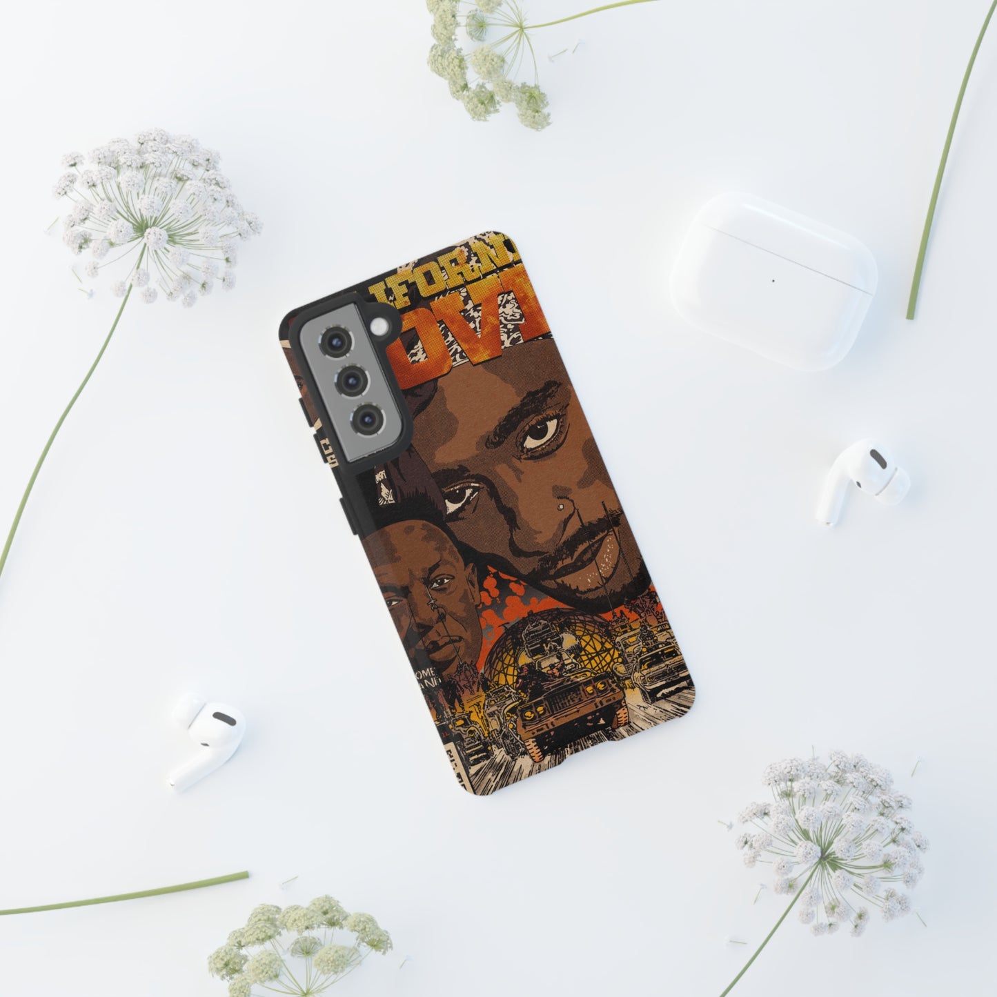 2pac & Dr. Dre - California Love- Tupac - Tough Phone Cases