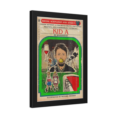 Radiohead- Kid A - Framed Paper Posters