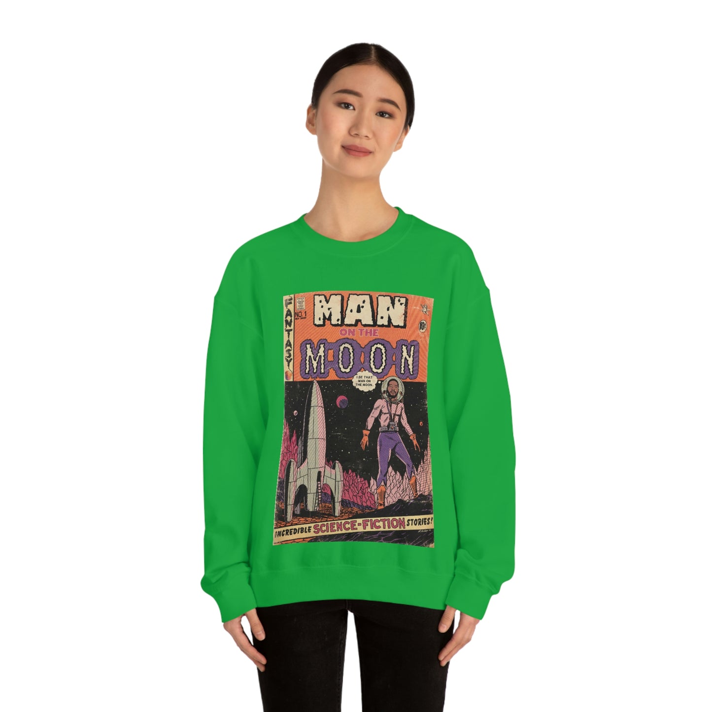 Kid Cudi - Man on the Moon - Unisex Heavy Blend™ Crewneck Sweatshirt