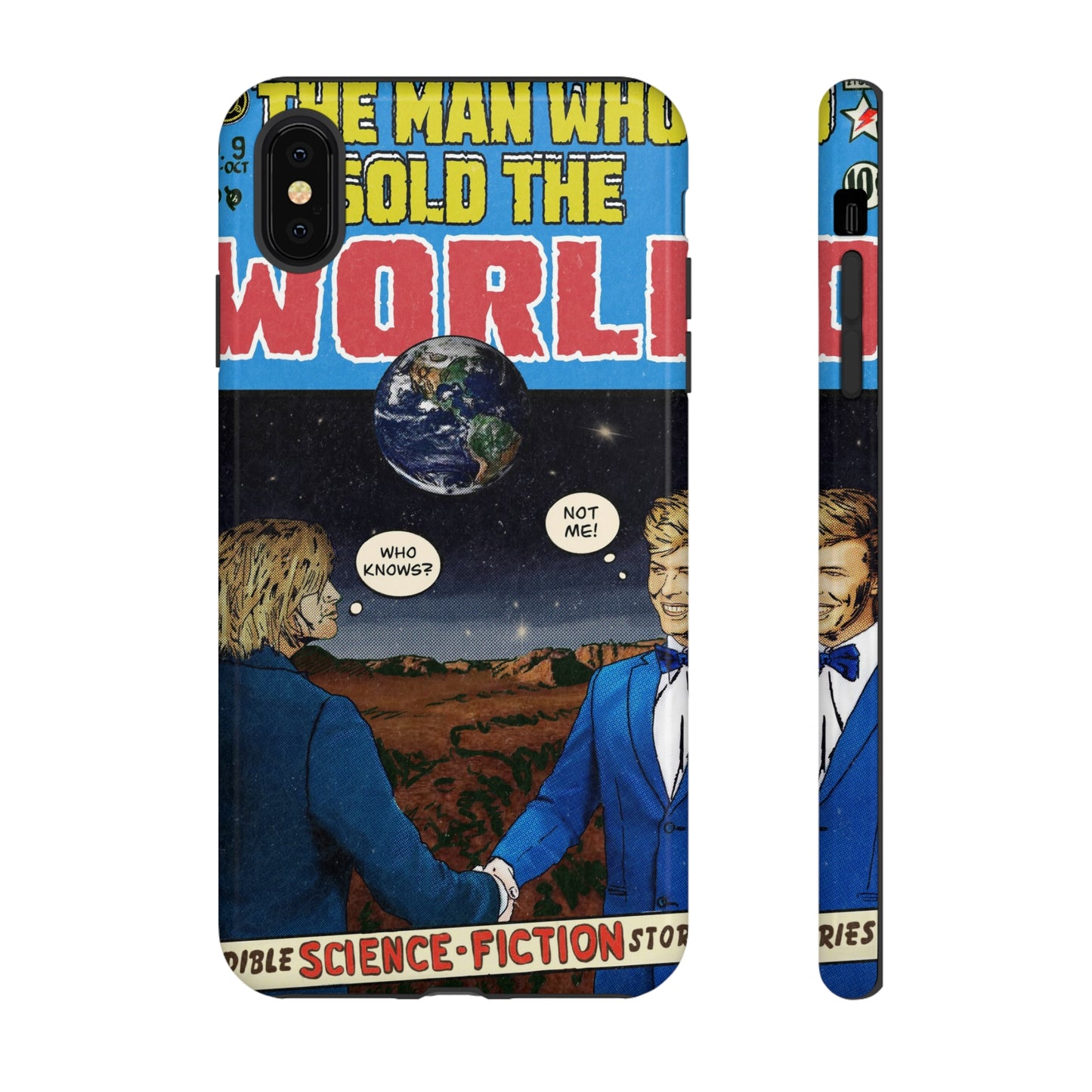 Nirvana & Bowie - Man Who Sold The World- Tough Phone Cases