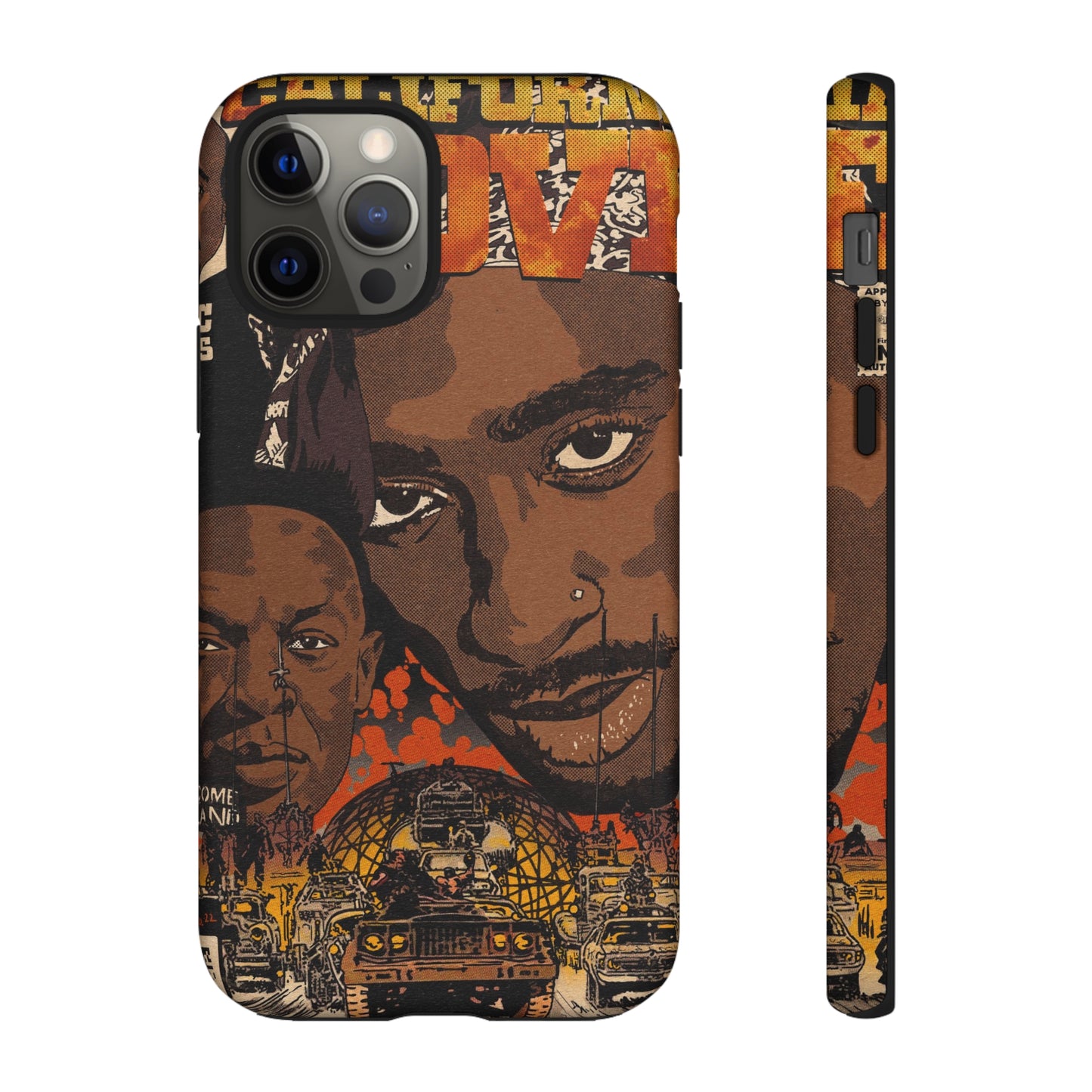2pac & Dr. Dre - California Love- Tupac - Tough Phone Cases