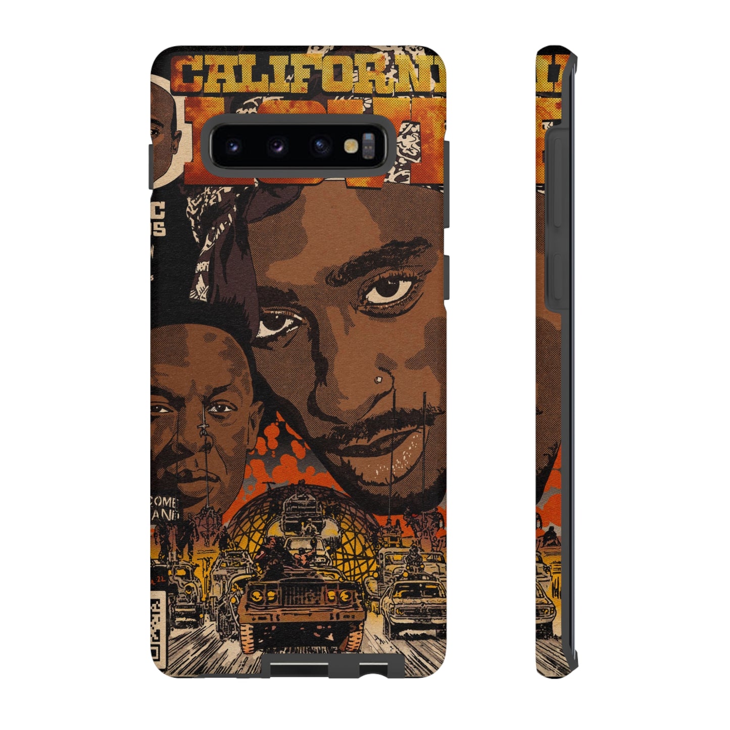 2pac & Dr. Dre - California Love- Tupac - Tough Phone Cases
